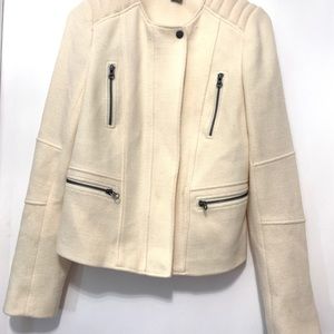 Vince Cream Off White Winter White Blazer